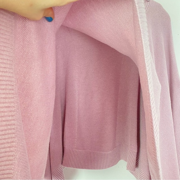 Lululemon Forward Flow Poncho Cape Shawl Sweater Women One Size Light Pink Blush - Picture 7 of 13